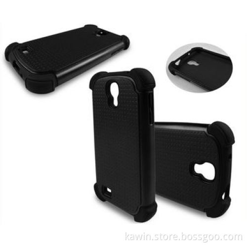 Triple Combo 3-in-1 TPU + PC + Silicone Cover for Samsung Galaxy S4